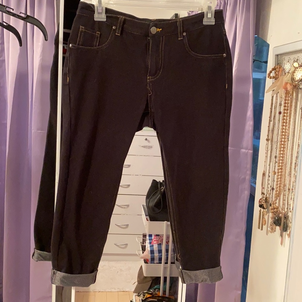 EUC. Stretchy Capri jegging’s